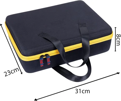 Vista 4 de khanka Estuche de almacenamiento duro de repuesto para batería Dewalt 12v/20v/60v Max XR y cargador/Dewalt DCS354B/DCS356B ATOMIC 20V Max sin