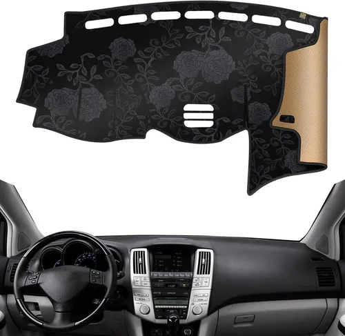 Vista 44 de Cubierta de salpicadero Compatible con Volkswagen Beetle 1998 1999 2000 2001 2002 2003 2004 2005 2006-2010 Antirreflejos, Protección Solar, A