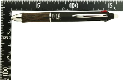 Vista 3 de PILOT LKFB-2SEF-DBN Frixion - Bolígrafo borrable tricolor, madera, 0.5, marrón oscuro
