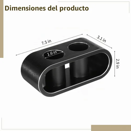 Vista 5 de yeesport Soporte de almacenamiento de micrófono de escritorio de metal, soporte de micrófono de aleación de aluminio, organizador de micrófono