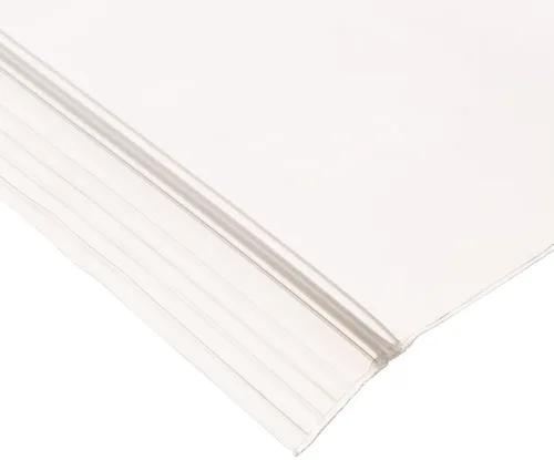 Vista 121 de Aviditi Poly Bolsa con cierre hermético blanco, 10" x 12", Azul, 1000