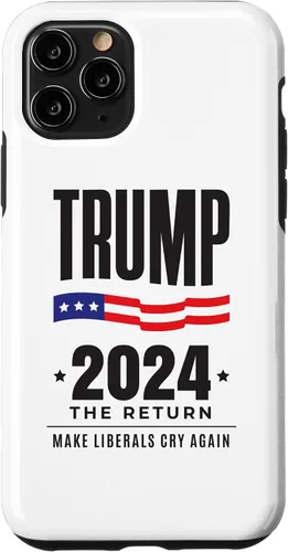 Vista 28 de iPhone 13 Pro Max Trump 2024 - The Return - Make Liberals Cry Again - Funda de elección