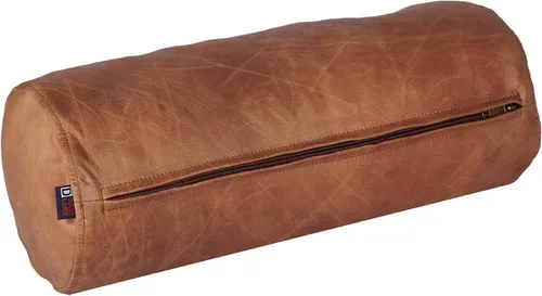 Vista 2 de D DOLLY LAMB Funda de almohada redonda con cilindro cervical Diseño ergonómico para cabeza, cuello, espalda y piernas, ideal para soporte
