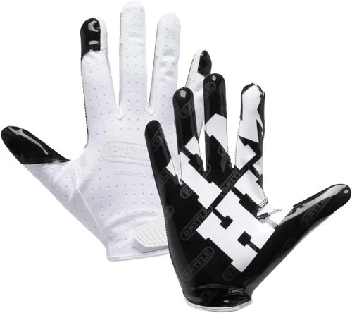Vista 60 de Battle Guantes deportivos con receptor de velocidad Doom Blanco