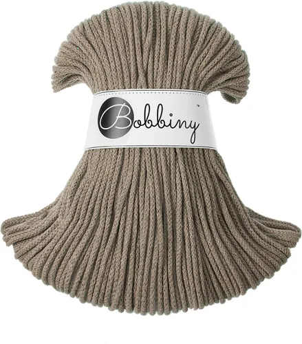 Vista 23 de Bobbiny - Cordón trenzado de macramé junior de 3 mm, 108 yardas/330 pies (rojo vino)