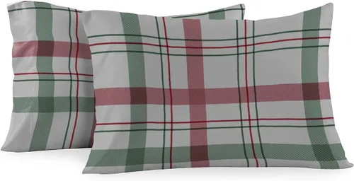 Vista 18 de Royal Tradition Juego de sábanas de franela pesada, 100% algodón, tamaño individual extra largo XL, 3 piezas, estampado de ciervos navideños, 6.00