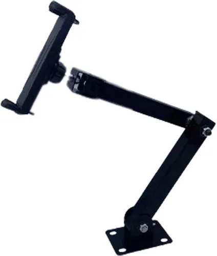 Vista 7 de Soporte de pared plegable ajustable para tableta de teléfono multiángulo de 4.7 ~ 12.9 pulgadas (negro)