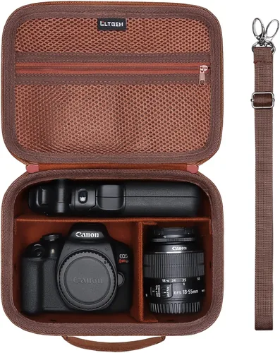 Vista 28 de Funda para Canon EOS T7 R50 R100/Sony Alpha a6400 a6700 Cámara Púrpura