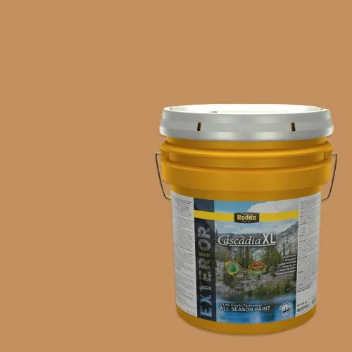 Vista 184 de Rodda Paint CASCADIA ZERO - Pintura plana e imprimación para interiores en uno, cuarto de galón, crema de ballet