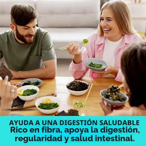 Vista 6 de Condimento Bonito Furikake de Ocean Balance - Condimento de algas marinas con algas de Maine Coast - Condimento saludable con sal de algas marinas
