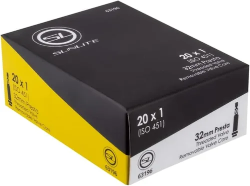 Vista 20 de Sunlite Tubos de bicicleta de válvula Presta estándar