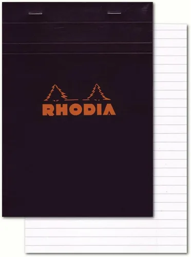 Vista 13 de Rhodia Libreta A7 engrapada Anaranjado