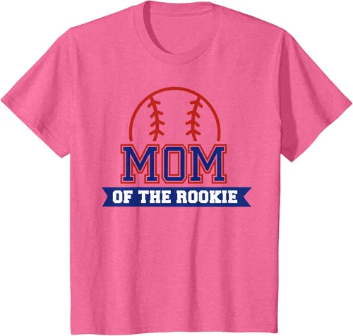 Vista 64 de Mom of Rookie - Camiseta de béisbol para primer cumpleaños, Blanco
