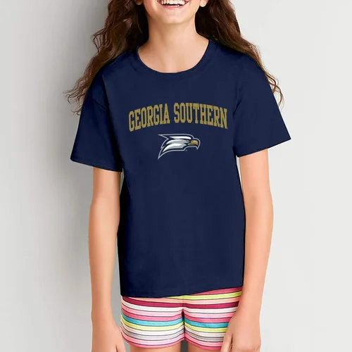 Vista 590 de NCAA Arch Logo, camiseta juvenil color del equipo, universidad - universidad