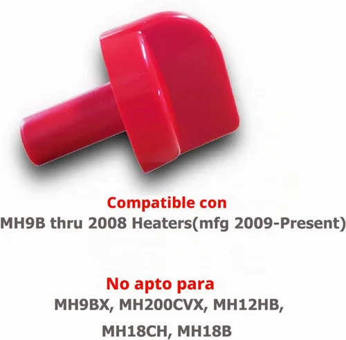 Vista 4 de 73418 Repuesto perilla de válvula de control para calentadores Buddy MH9B hasta 2008, 2 piezas