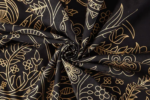Vista 7 de Popular Handicrafts India Hippie Mandala Bohemia Hermoso Bosquejo Cortina Cortina Dormitorio Sala Balcón Cenefa Paneles Negro Oro