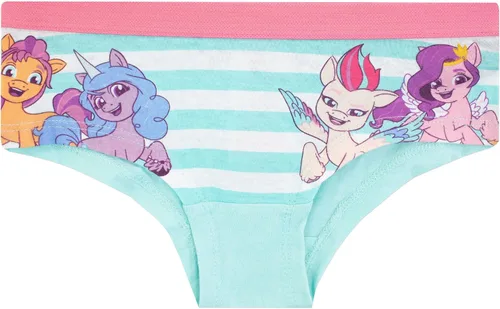 Vista 4 de My Little Pony Paquete de 5 ropa interior para niñas