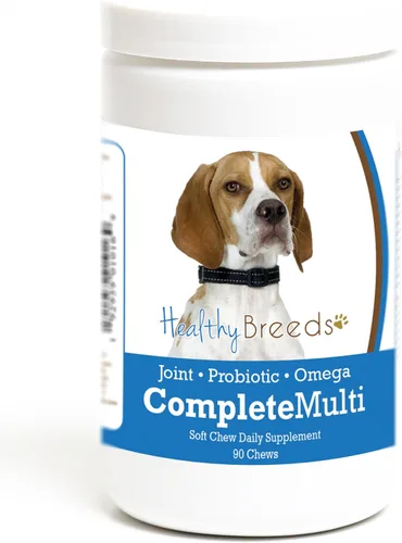 Vista 66 de Healthy Breeds Affenpinscher todo en uno multivitamínico suave masticable 60