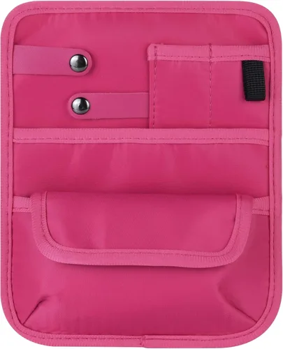 Vista 6 de Beautyflier Bolsa organizadora de nailon con 4 bolsillos, bolsa organizadora para accesorios, estuche de herramientas y kit de atención médica