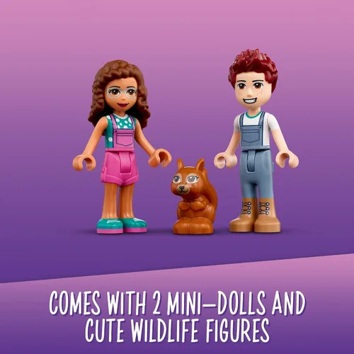 Vista 5 de LEGO Friends Tree Planting Vehicle 41707 - Juego de juguetes de construcción para niños, niñas y niños a partir de 6 años (336 piezas)