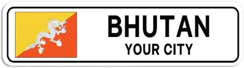 Vista 32 de Letrero de calle de Bangladesh personalizado con nombre de la ciudad, placa de lata de metal de Bangladesh para decoración del hogar, regalo