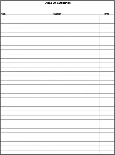 Vista 3 de bookfactory cliente libro registro Log/Diario/Cuaderno de bitácora – 120 Página, 8.5"x11," Negro Hardbound (xlog-120 – 7 cs-a-l-black