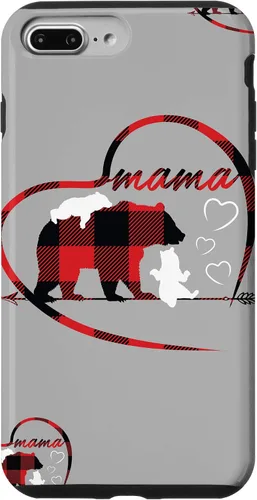 Vista 11 de iPhone 12/12 Pro Mama Bear 2 Cachorros lindo nuevo mamá regalos titular accesorio teléfono caso