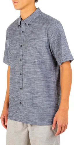 Vista 3 de Hurley One Only - Camisa de manga corta abotonada para hombre