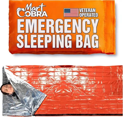 Vista 9 de Saco de dormir de emergencia Mylar Bivy Sack Equipo de supervivencia