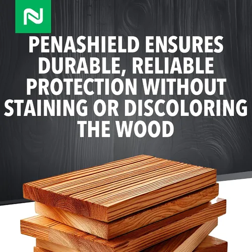 Vista 4 de PenaShield - Conservante penetrante de madera, termiticida y fungicida, fórmula lista para usar para termitas, hormigas carpinteras, escarabajos