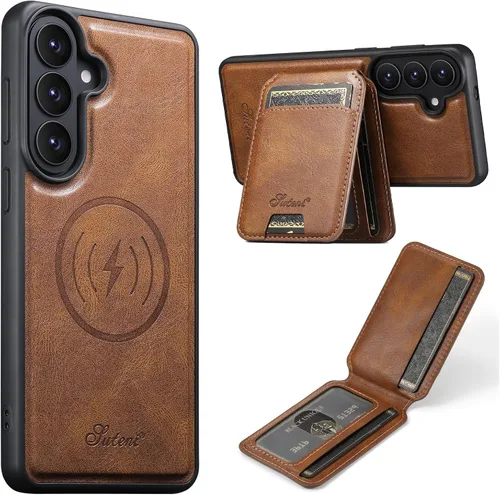 Vista 23 de PASNEW Funda para Pixel 9 Pro XL, Cartera de Cuero Premium con Soporte para Tarjetas [3 Tarjetas] con Soporte Plegable y Cubierta Magnética