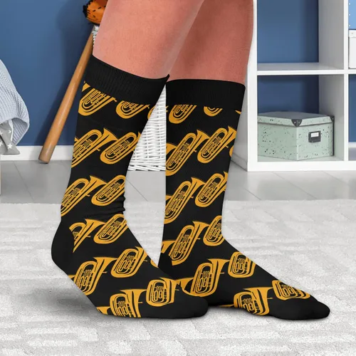 Vista 4 de Broccoli - Calcetines divertidos y divertidos para mujeres y hombres