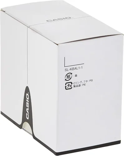 Vista 5 de Casio Reloj analógico LTP-V005L-1A para mujer con correa de cuero genuino negro, plateado, Reloj analógico
