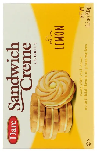 Vista 4 de Dare Cookie Lemon Creme, 10.2 oz