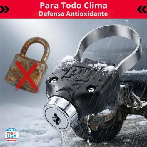 Vista 7 de Collarín de cierre para portón Pop & Lock PL9900 (The Gate Defender) Fits Toyota Tacoma and all trucks, Easy installation, Truck theft prevention