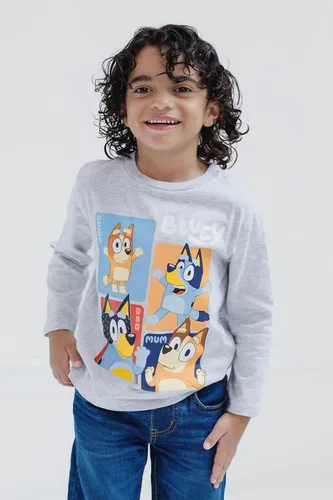 Vista 2 de Bluey Paquete de 2 camisetas de Bingo Dad Mom para niños pequeños