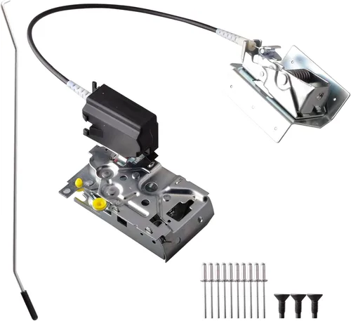 Vista 13 de Pestillo de puerta con conjunto de cable compatible para Ford F-150 de cabina extendida 2004-2008 Reemplazo de puerta trasera derecha 6L3Z18264A00B