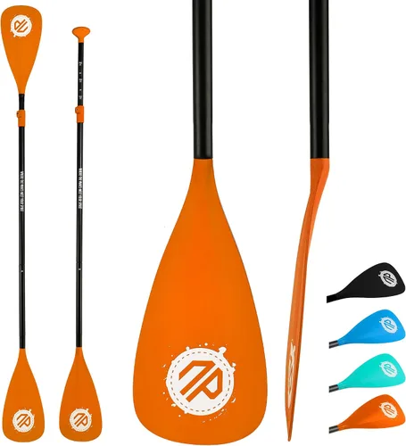Vista 16 de niphean Remo de kayak de 4 piezas, paletas de tabla de remo ajustables, pala ligera de SUP, accesorios de tabla de remo desmontable con eje