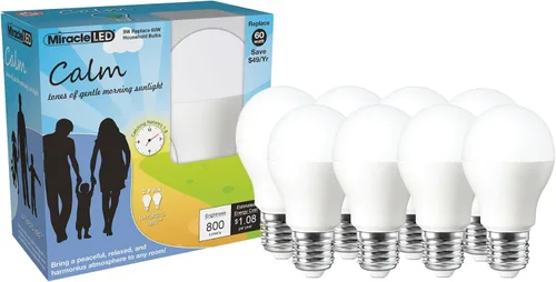 Vista 6 de MiracleLED Nature's Vibe Love Emotion Intensity Lighting - Bombilla Led, 604647