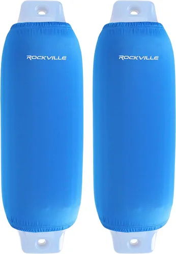 Vista 26 de Rockville C8527NB - Paquete de 4 fundas para guardabarros de barco de 8.5 x Azul marino