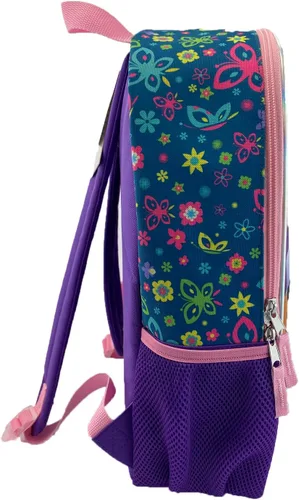 Vista 3 de Bioworld Encanto - Mochila grande de 16 pulgadas para laptop, Multi, Metas de hermanas