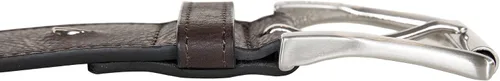 Vista 6 de Nautica Men's Casual Padded Leather Belt with Signature Ornament