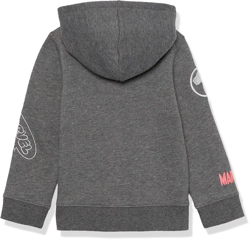 Vista 2 de Tienda Essentials Disney Marvel Star Wars Frozen Sudadera con capucha de forro polar con cremallera para niñas y niños pequeños