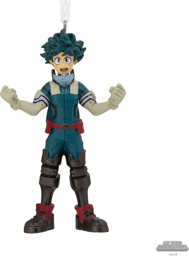 Vista 6 de Hallmark My Hero Academia Izuku Midoriya - Adorno navideño