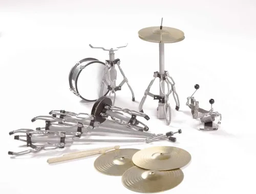 Vista 3 de FanMerch Keith Moon Pictures of Lily Tribute Drum Set Miniatura Coleccionable
