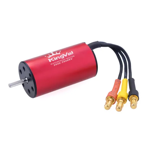 Vista 11 de KingVal Reemplazo 2845 3400KV Eje de motor sin escobillas impermeable 0.125 in compatible con 1/14 RC Car