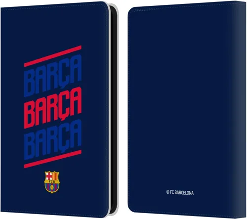 Vista 13 de Head Case Designs Funda de piel con licencia oficial del FC Barcelona Barca Crest Graphics compatible con Kindle Paperwhite 5 (2021)