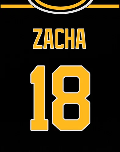 Vista 7 de Boston Bruins NHL Poster Set de seis camisetas de hockey actuales – Pastrnak Swayman Zacha McAvoy Geekie Arvidsson – Póster impreso de 8 x 10