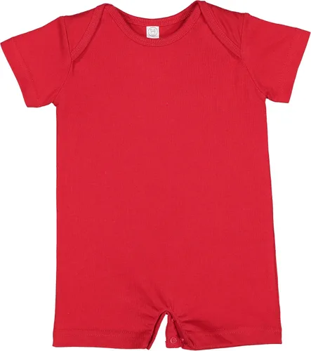 Vista 2 de RABBIT SKINS Infantil 100% Algodón Premium Jersey Manga Corta Mameluco (4486)