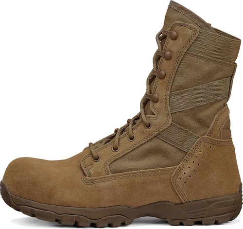 Vista 3 de Belleville - Botas de combate OCP Air Force de 8 pulgadas para hombre, botas tácticas para hombres con puntera de seguridad compuesta EH - Suela